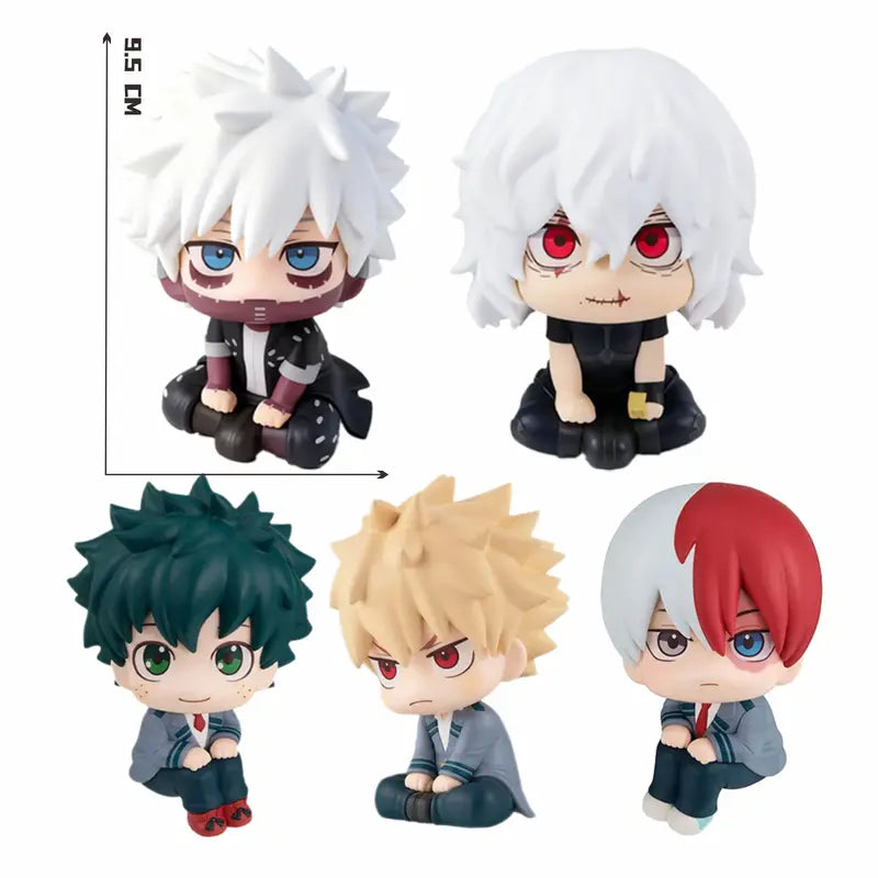My Hero Academia PVC Figurine Collection - Chibi Anime Toy Model Set