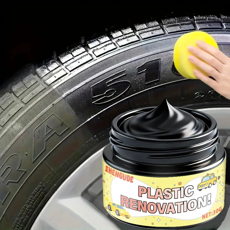Interior Polishing Wax for ABS Resin, Rubber, Plastic & Tires - Renovation Care