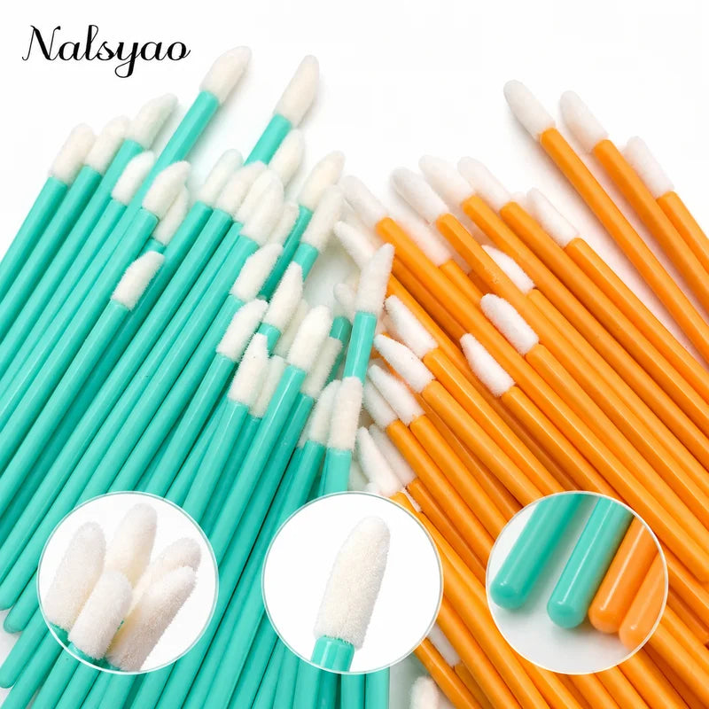 Disposable Lip Wands Applicators Set - Makeup Brush Lip Gloss applicator Tool
