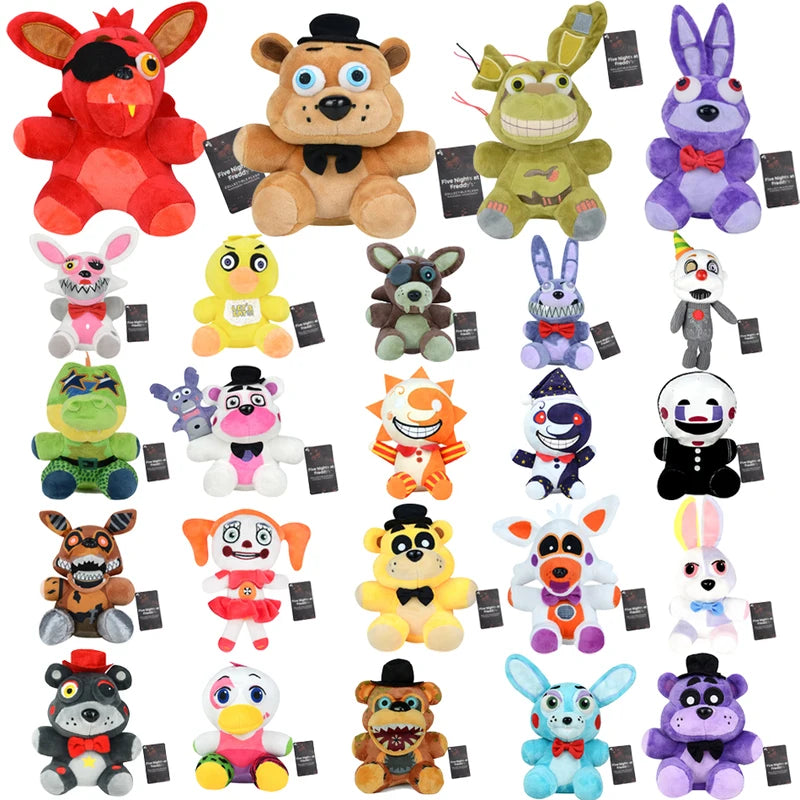 Five Night At Freddy Fnaf Plush Toys - Cartoon Stuffed Dolls for Children