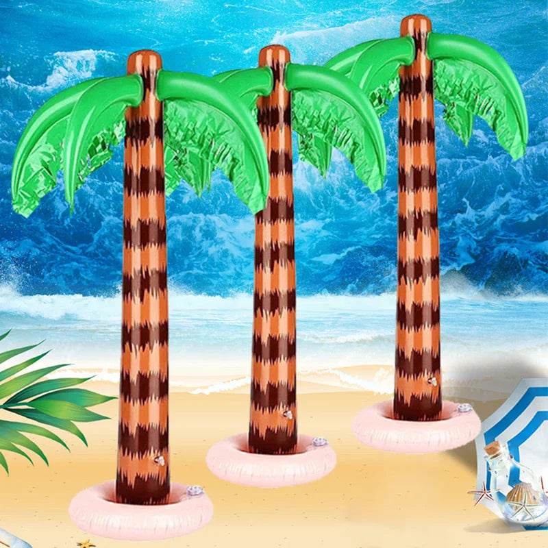 95cm Inflatable Coconut Tree Outdoor Decoration for Garden Pool Yard
