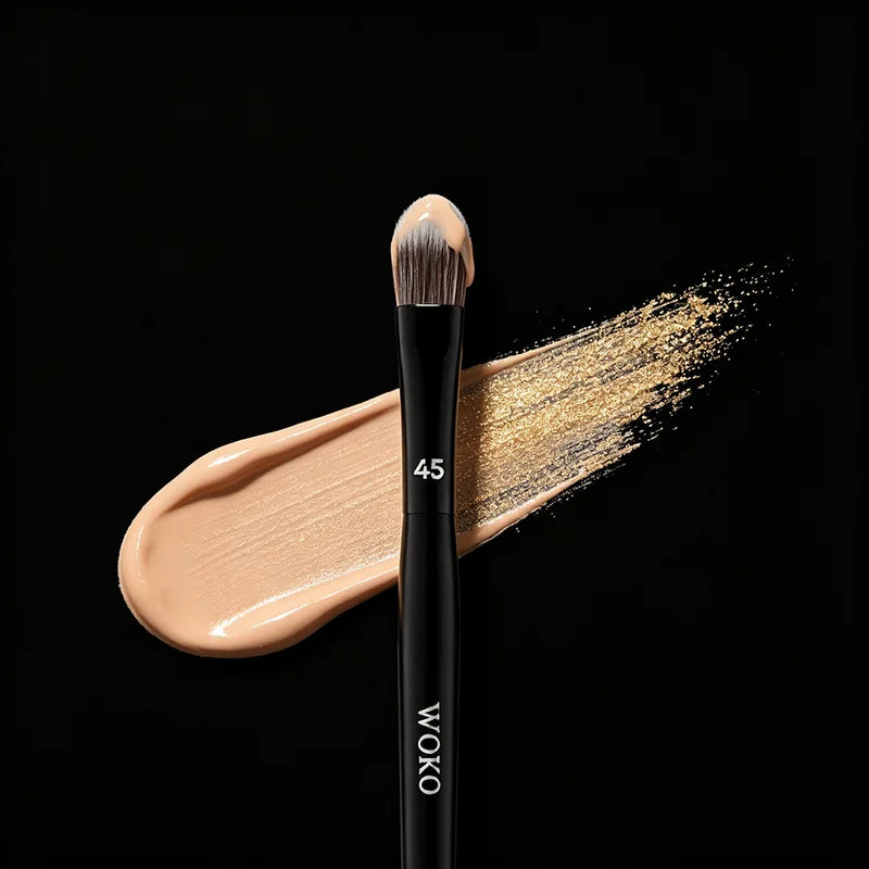 Professional Concealer Brush for Eye Makeup Blending - Soft Synthetic Bristles