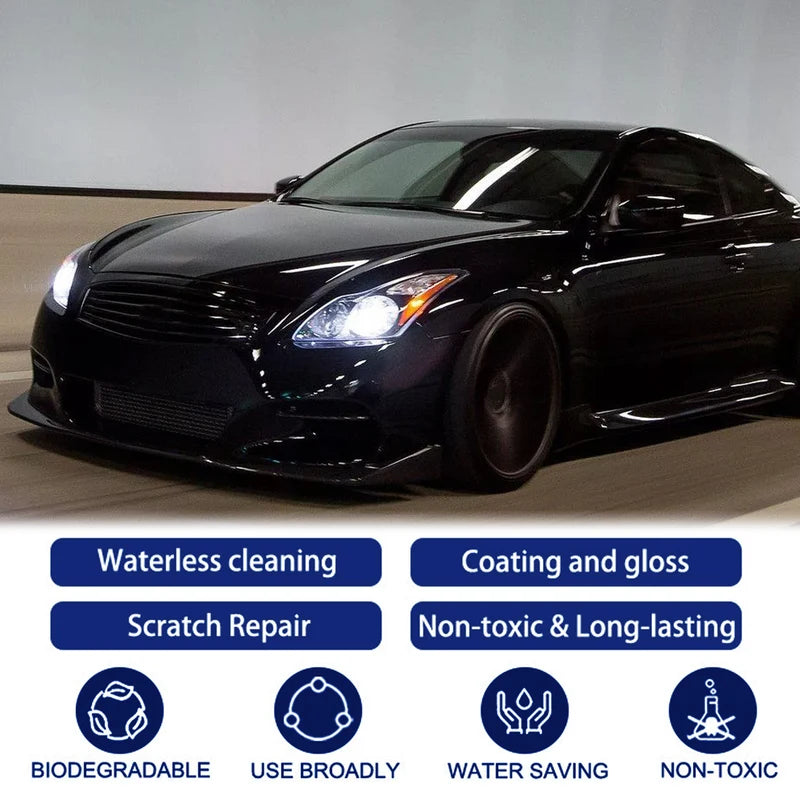Car Nano Ceramic Coating Wax All-in-One Polish & Sealant for Deep Gloss