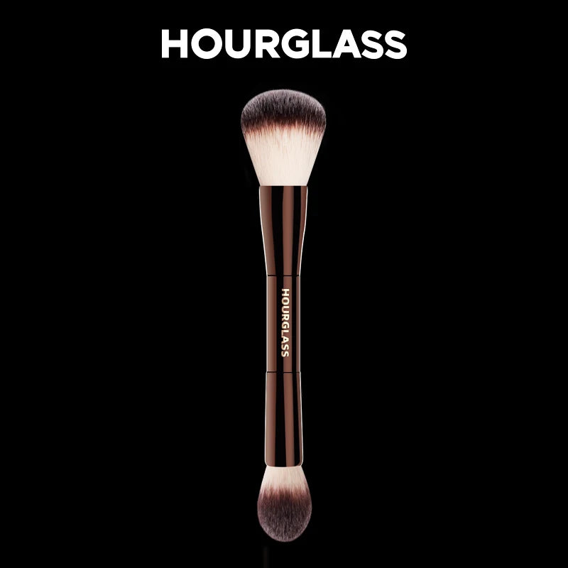 Makeup Brush No.17 Lighting Edit Double-Head Face Brush Soft Fiber Highlight Tool