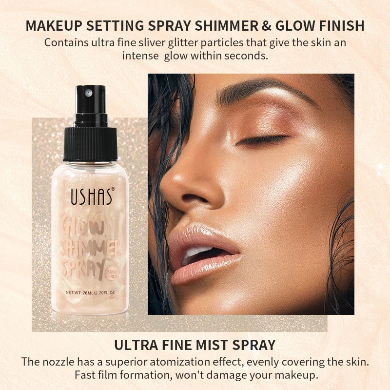 4 Color Liquid Body Highlighter Set - Facial Contour Brightening & Illuminating Makeup