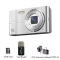 Digital Camera 50MP 5K Video 16X Zoom Anti-Shake Pocket Camera for Kids & Students