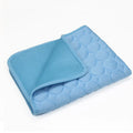 Cooling Pet Mat for Dogs and Cats - Self-Cooling Ice Silk Bed for Summer Comfort
