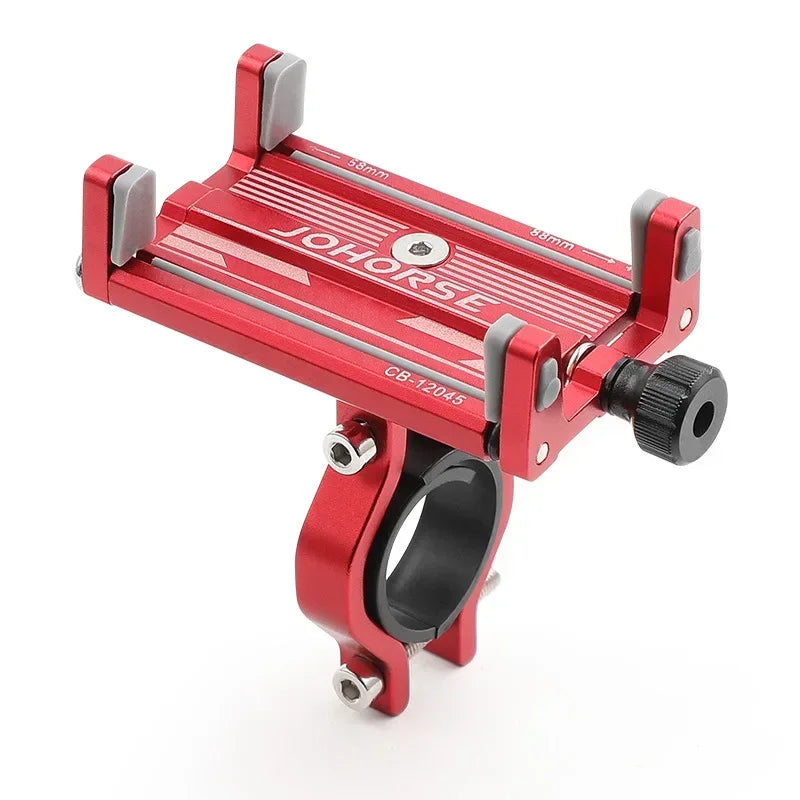 Adjustable Bicycle Phone Holder Aluminum MTB Bike Mount Stand Nonslip