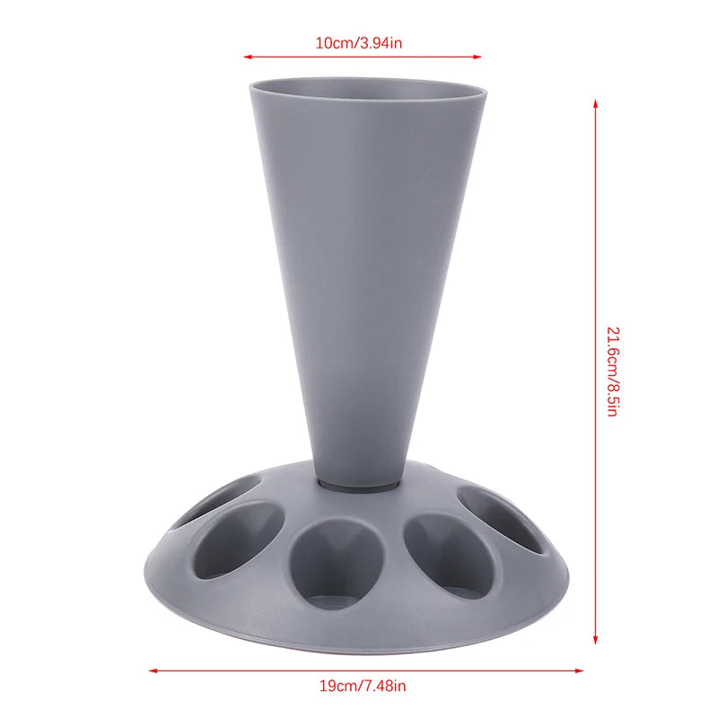 Pastry Bag Holder Stand for Cake Decorating Tips and Icing Piping Bags