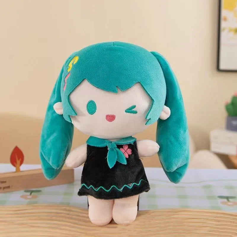 Cute Anime Girl Plush Pendant Keyring - 13-18cm Kawaii Bag Charm & Gift Set