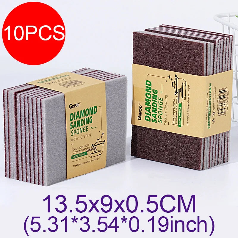 Magic Sponge Eraser for Rust and Stubborn Stain Removal - Kitchen Cleaning Tool