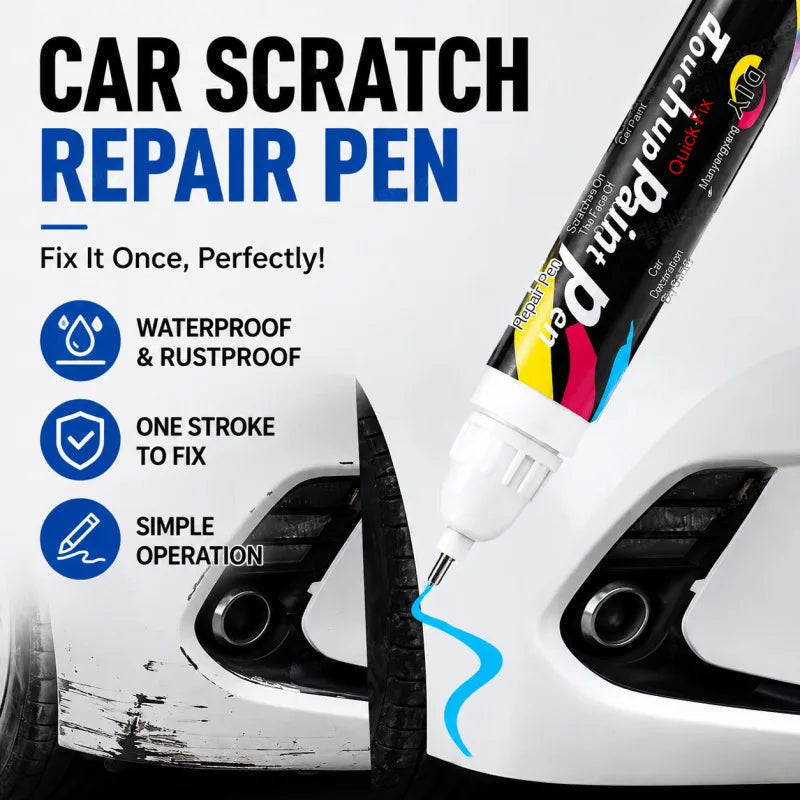 Car Paint Repair Pen Waterproof Rustproof Scratch Touch-Up Self-Painting Paste