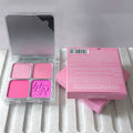 Makeup Set 4 Colors Blush Eyeshadow Contour Lip Gloss & Powder Kit