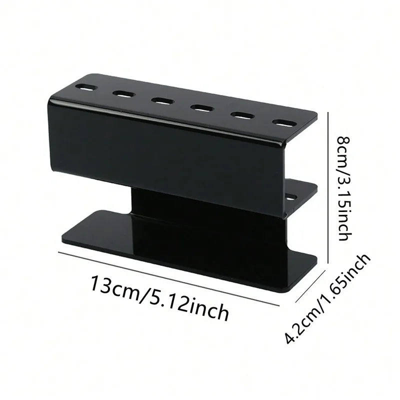 Acrylic Tweezer Storage Rack for Eyelash Extension Display & Organization