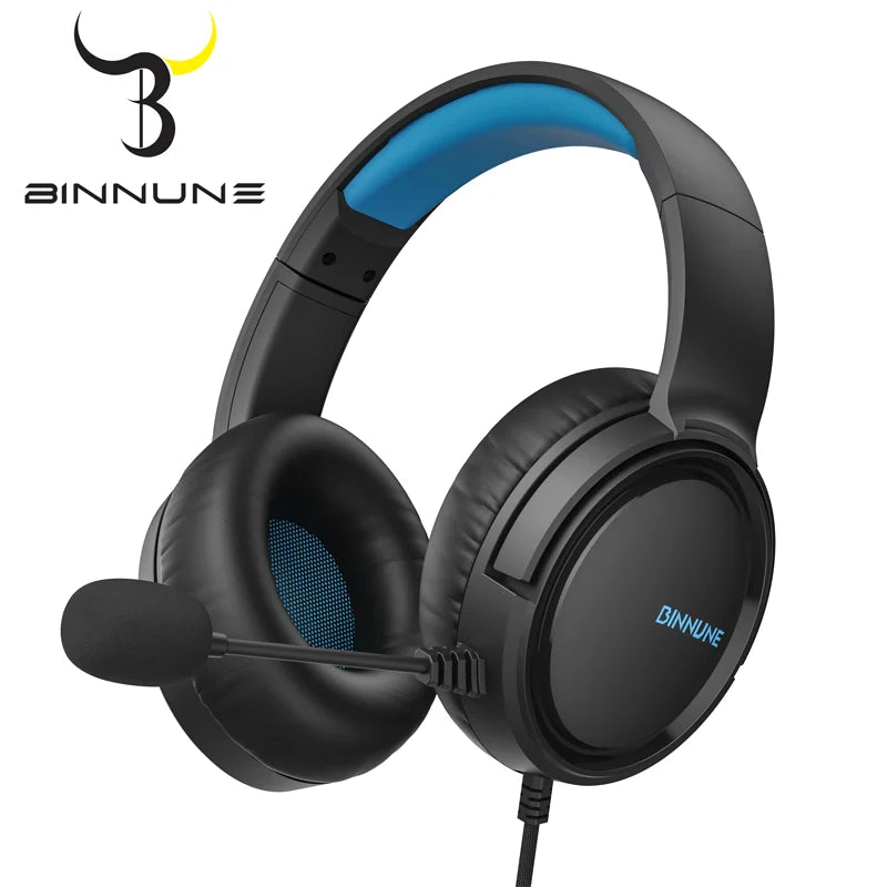 Wired Gaming Headset for PS4, PS5, Xbox, Switch with Microphone and 50mm Drivers