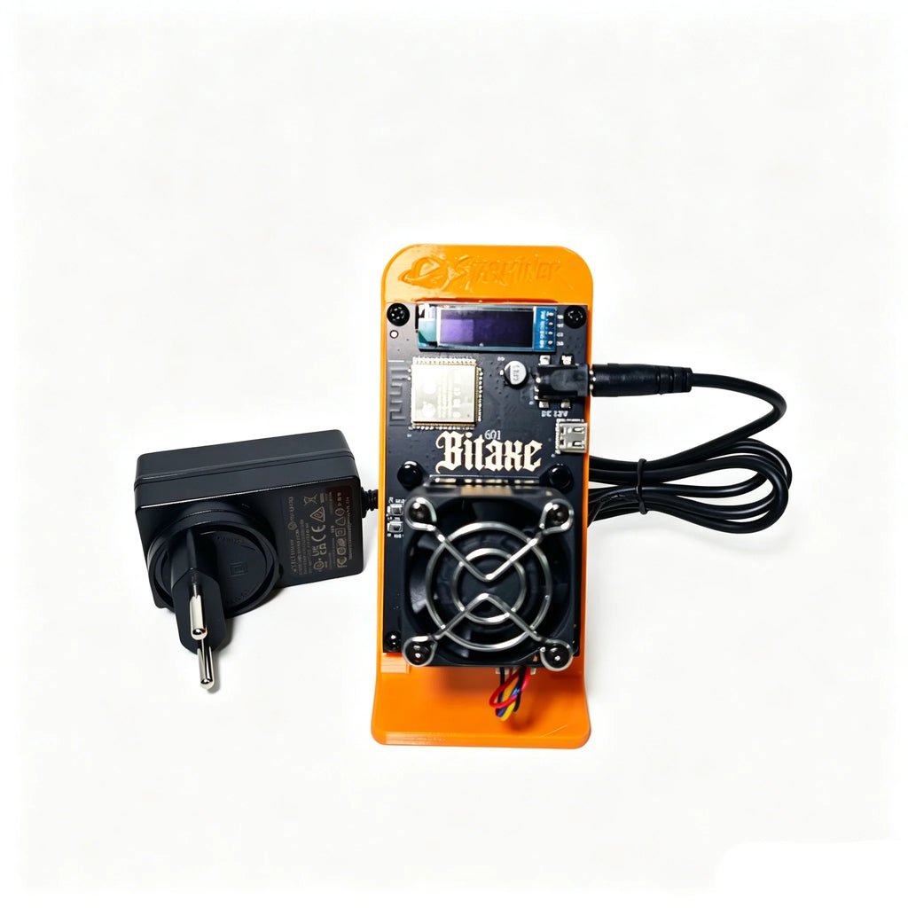 Crypto Mining Machine 1.1-1.2TH/s Open Source Bitcoin Miner with Power Supply
