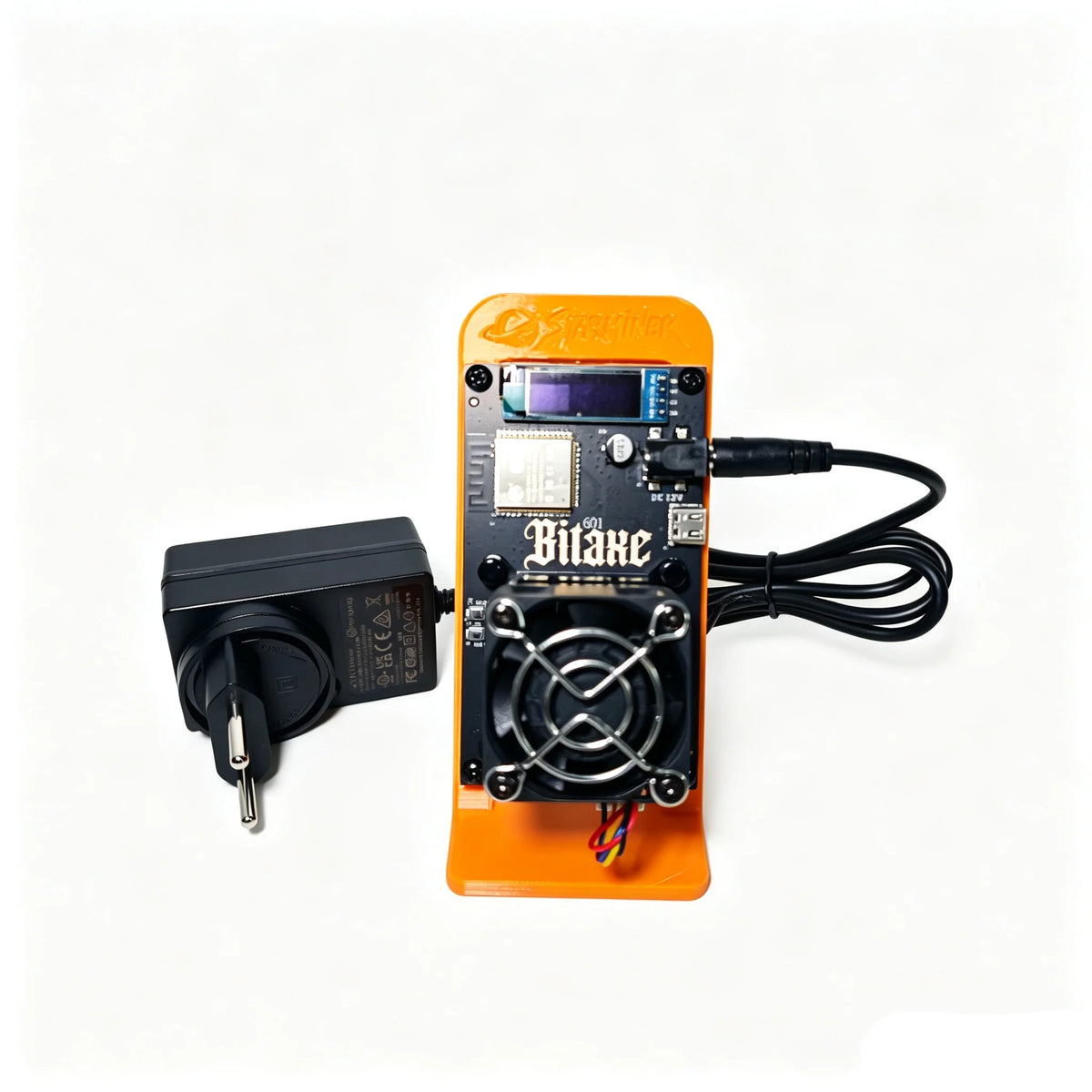 Crypto Mining Machine 1.1-1.2TH/s Open Source Bitcoin Miner with Power Supply