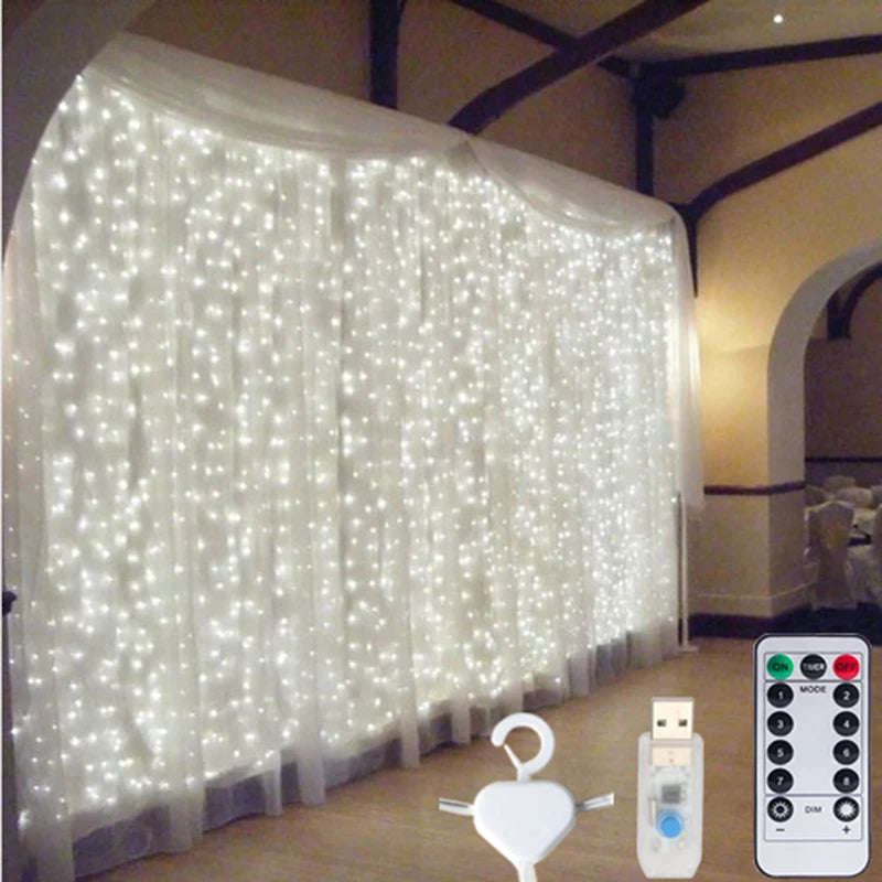 USB Fairy String Lights Garland for Holiday Wedding Party Bedroom Decoration