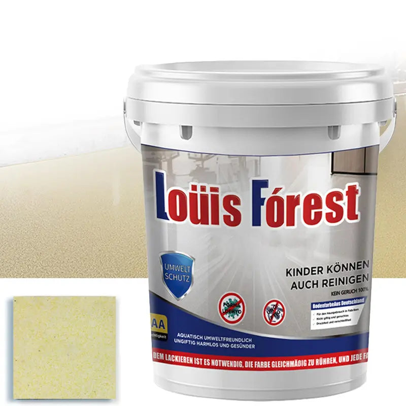 High-Gloss Marble Effect Epoxy Floor Paint - Waterproof, Non-Slip Indoor & Outdoor Coating