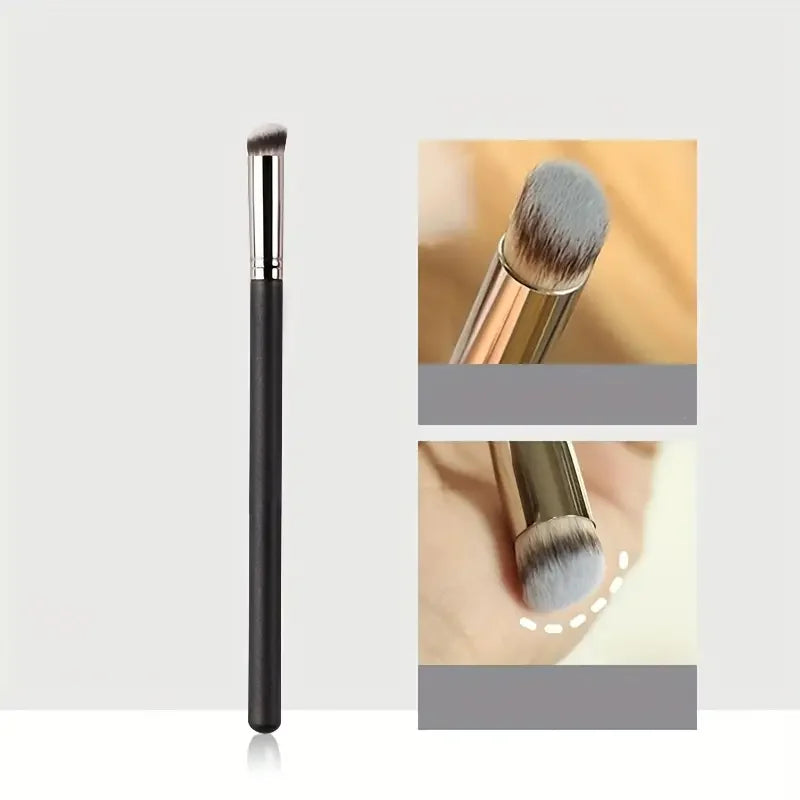 Face Makeup Brush Set - Contour, Blush & Concealer Brushes for Flawless Finish