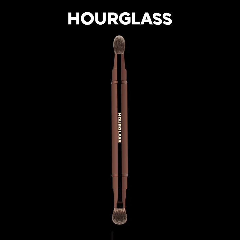 Double-Ended Makeup Brush for Eyeshadow - Retractable Eye Brush Tool