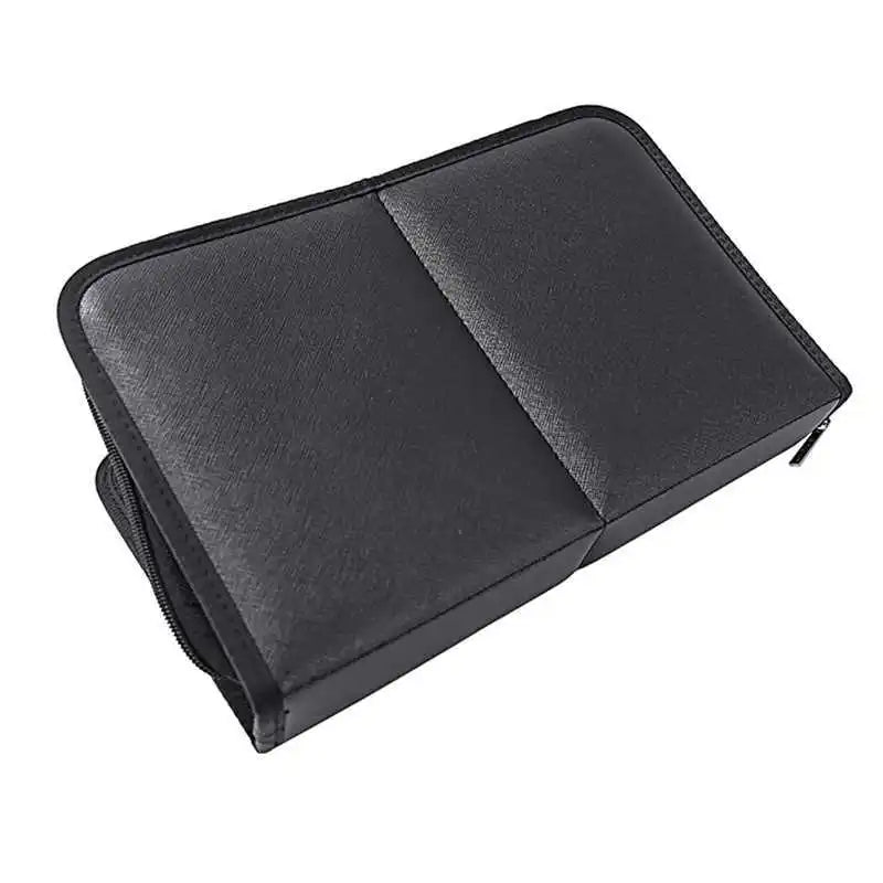 Professional Foldable Waterproof Makeup Brush Organizer Bag - Travel Cosmetic Case with 29 Slots