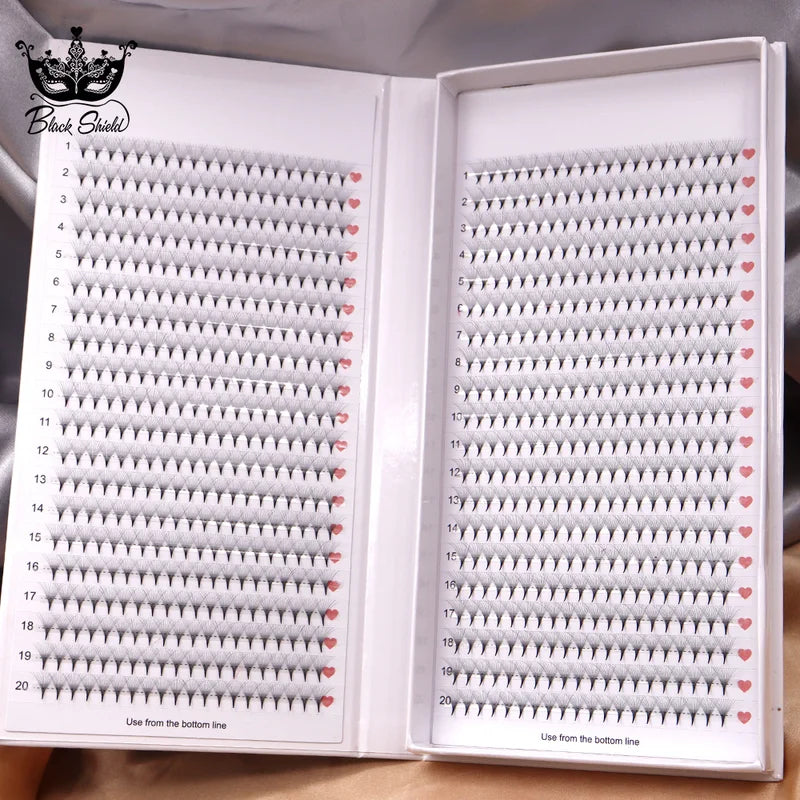 Premade Eyelash Fans - Narrow Volume Pointy Base Eyelash Extensions Supplies