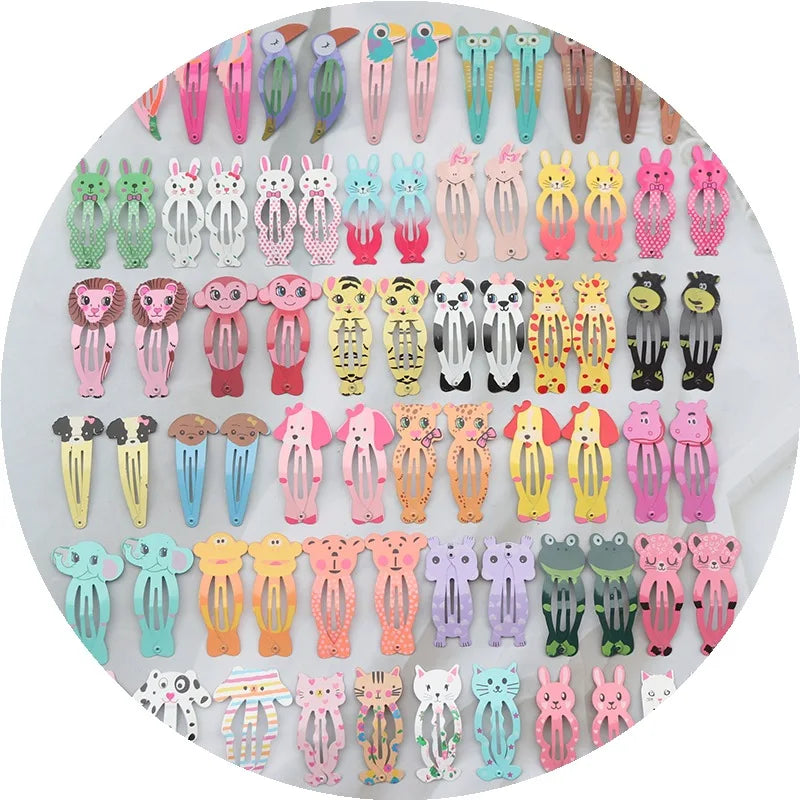 Kids Hair Clip Set 40Pcs Metal Hair Accessories for Children and Girls