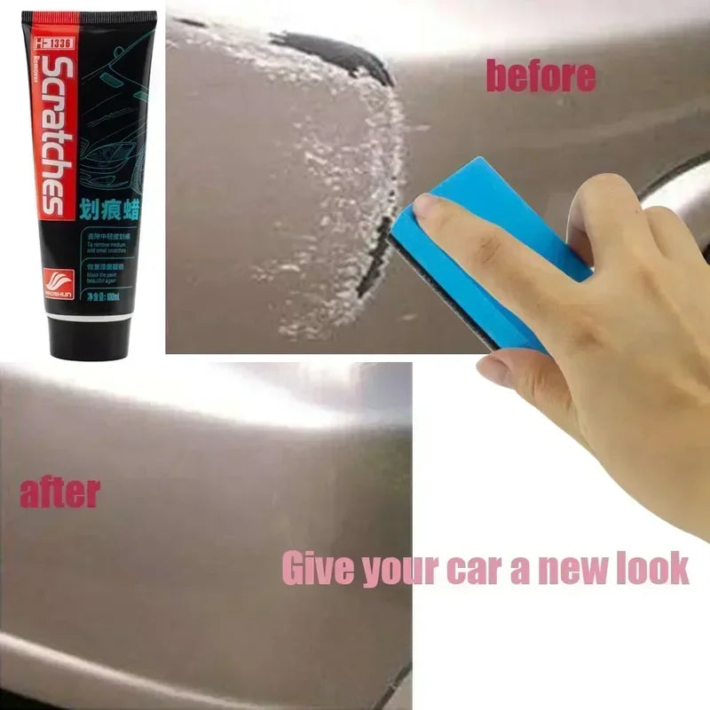Car Scratch Repair Kit Polishing Wax Restore Auto Paint Care & Removal Tools