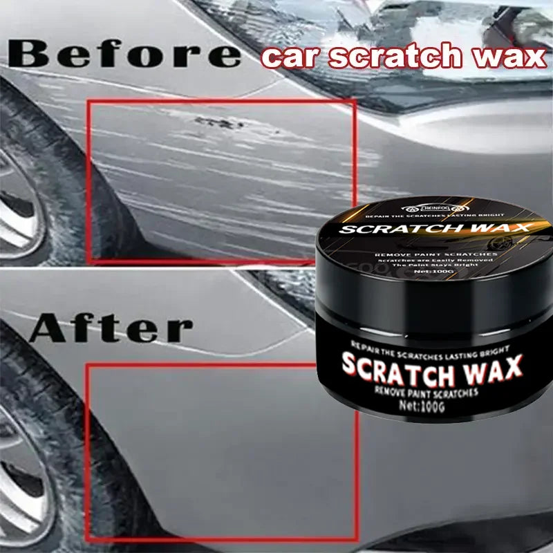 Car Scratch Wax - Swirl Remover & Gloss Enhancer for All Paint Colors