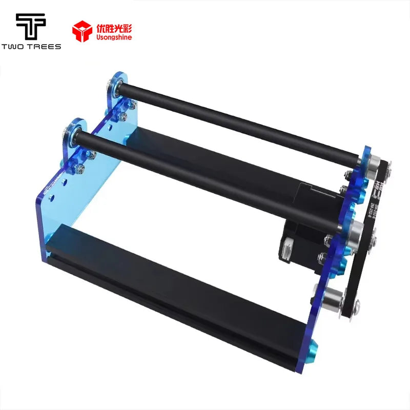 Laser Engraver Rotary Roller Y-Axis for Cylindrical Objects - 360° Rotation