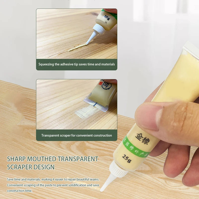 Wood Furniture Repair Paste - Multi-Color Scratch & Chip Filler for DIY Refinishing