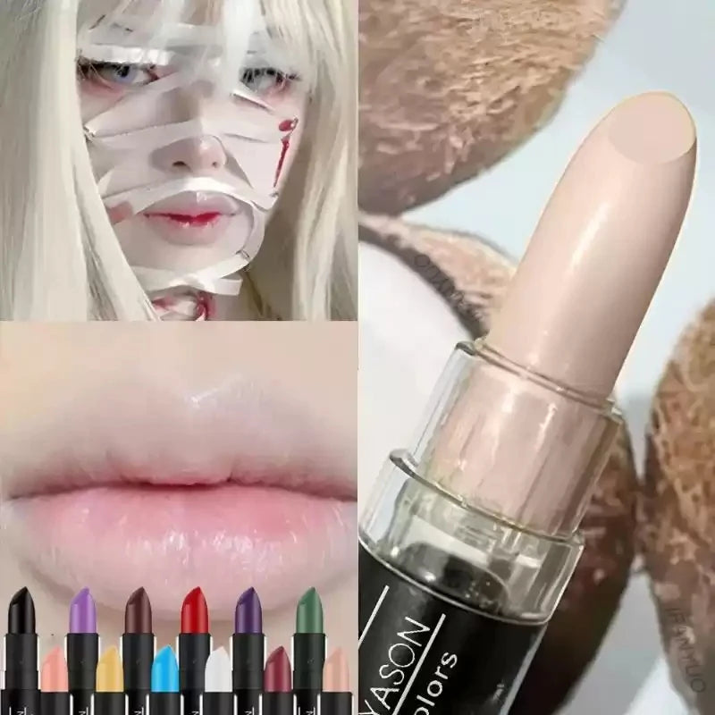 Long-Lasting Waterproof Lipstick with Matte Finish - Multiple Colors
