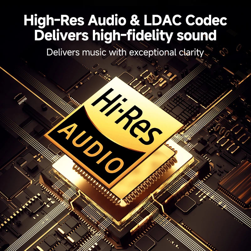 Wireless Bluetooth Headphones with Active Noise Cancelling and Hi-Res Audio
