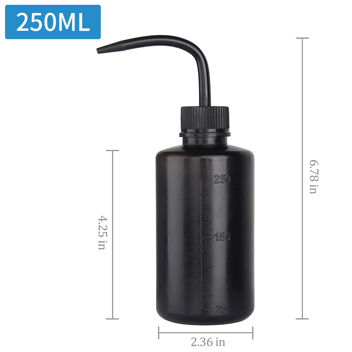 Tattoo Spray Bottle 250/500ml Plastic Safety Wash Squeeze Bottles Lab Accessories