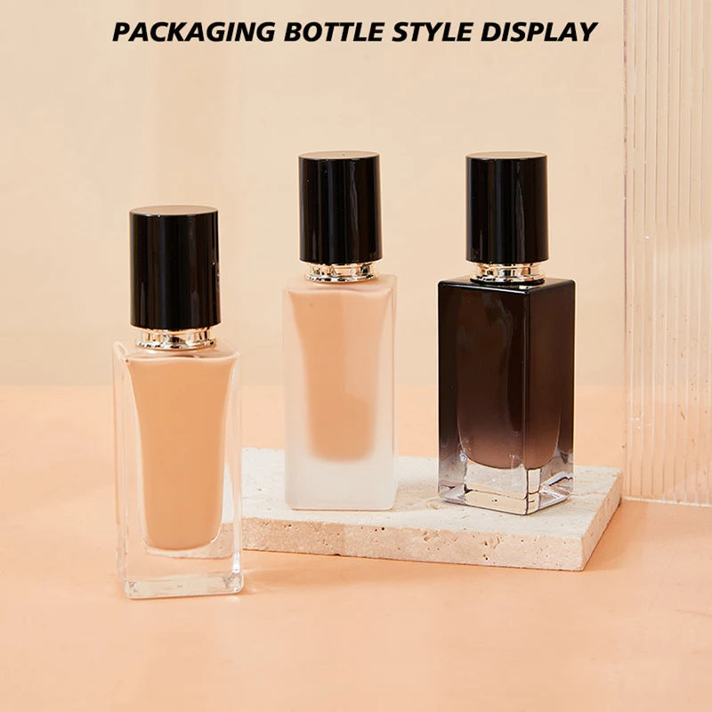 Custom Logo Liquid Foundation 30ml SPF 20 Long-Lasting Oil-Free Face Makeup