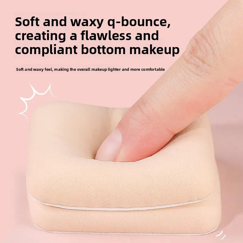 Makeup Powder Puff 5pcs Dual-Use Soft Cotton Candy Air Cushion Foundation Sponge