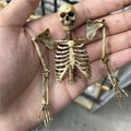 Miniature Skeleton Skull Model for Halloween Dioramas Aquarium & Home Decor - 1:12 Scale