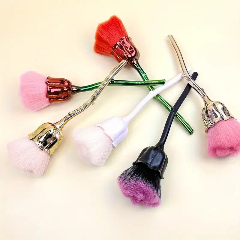 Loose Powder Makeup Brush Set for Face and Nails – Beauty & Grooming Tools