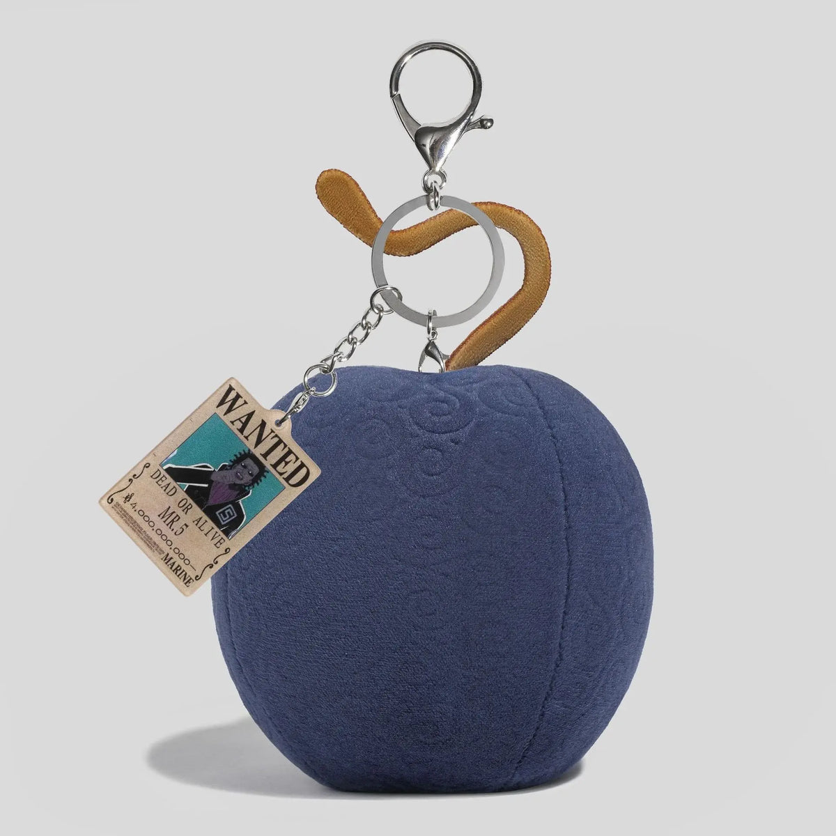 Anime Luffy Devil Fruit Keychain Cartoon Backpack Pendant Creative Toy Accessories