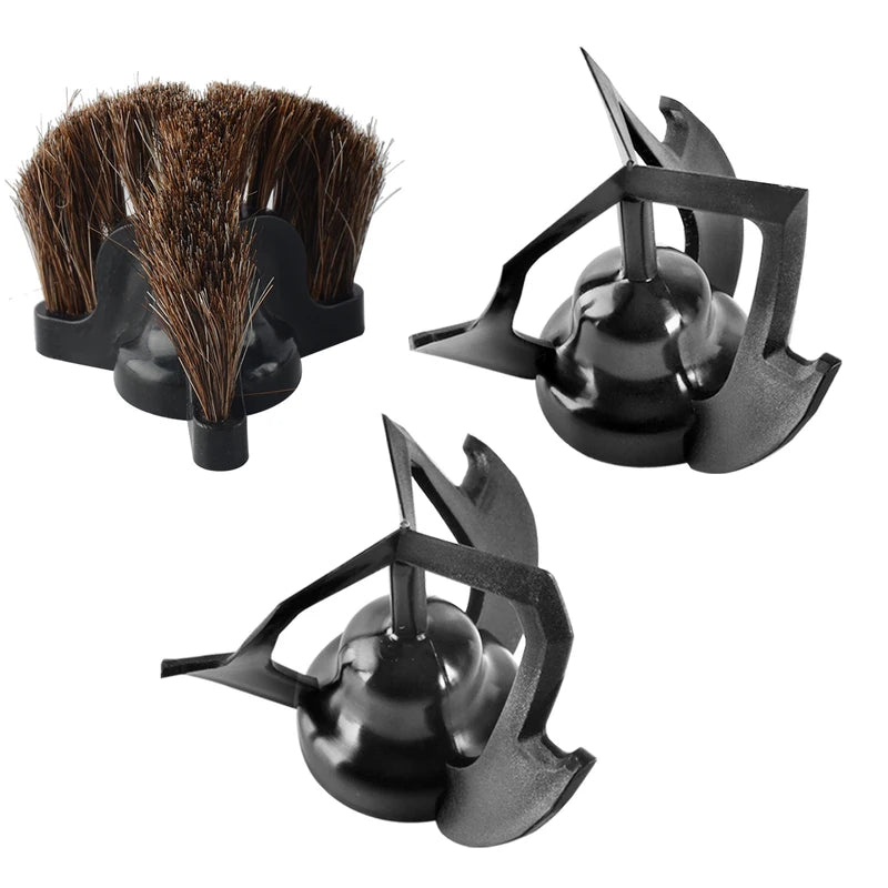 Coffee Portafilter Brush Head Replacement Scrapers 51/53/58mm for Automatic Coffee Machines