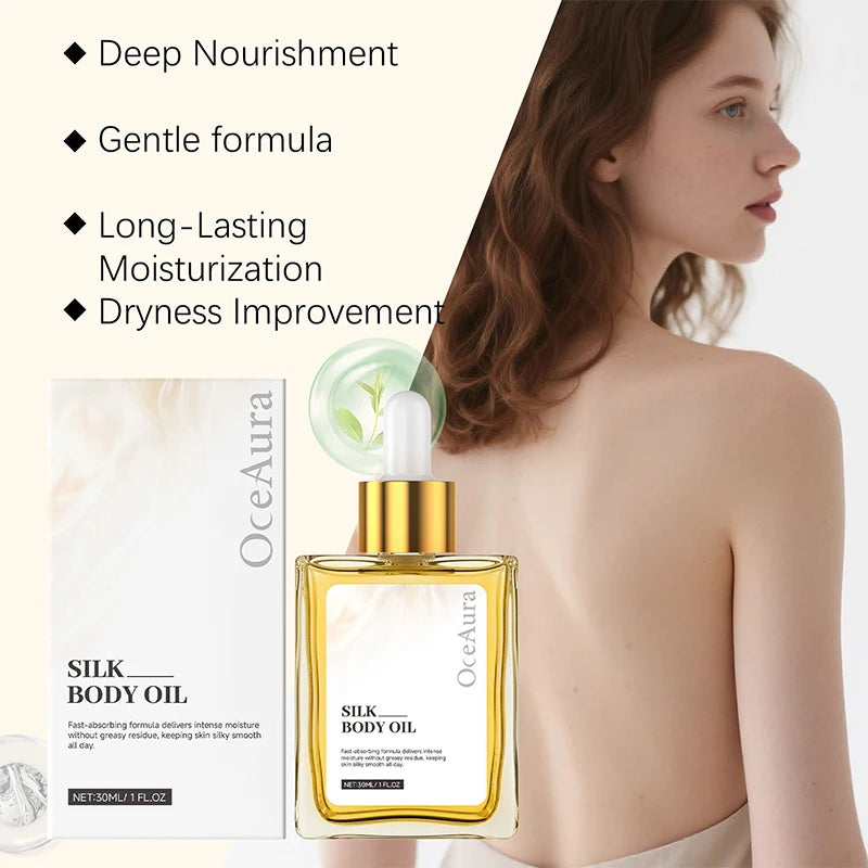 Hydrating Body Oil for Dry Skin Nourishing Brightening 30ml