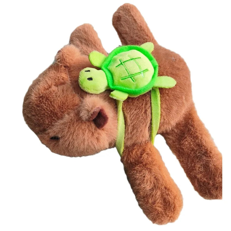 Animal Plush Wristband Toy Set - Cute Capybara Fox Doll for Christmas Gifts