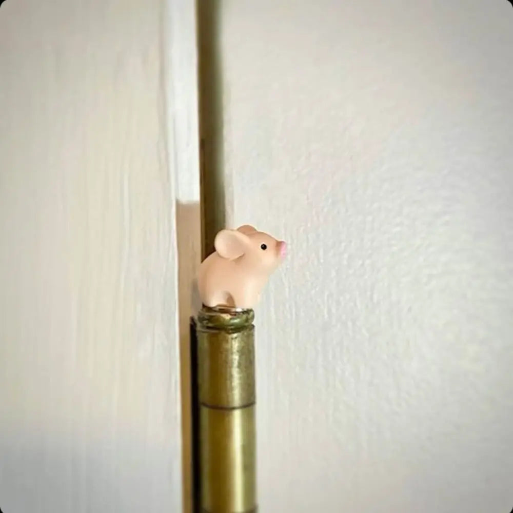 Animal Decorative Door Hinge Heads - Resin Creative Topper for Doors