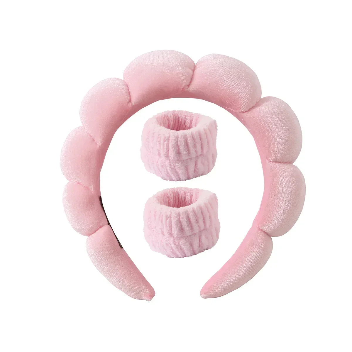 Fashion Sponge Headband for Women Girls - Puffy Hair Band Makeup & Hair Accessories