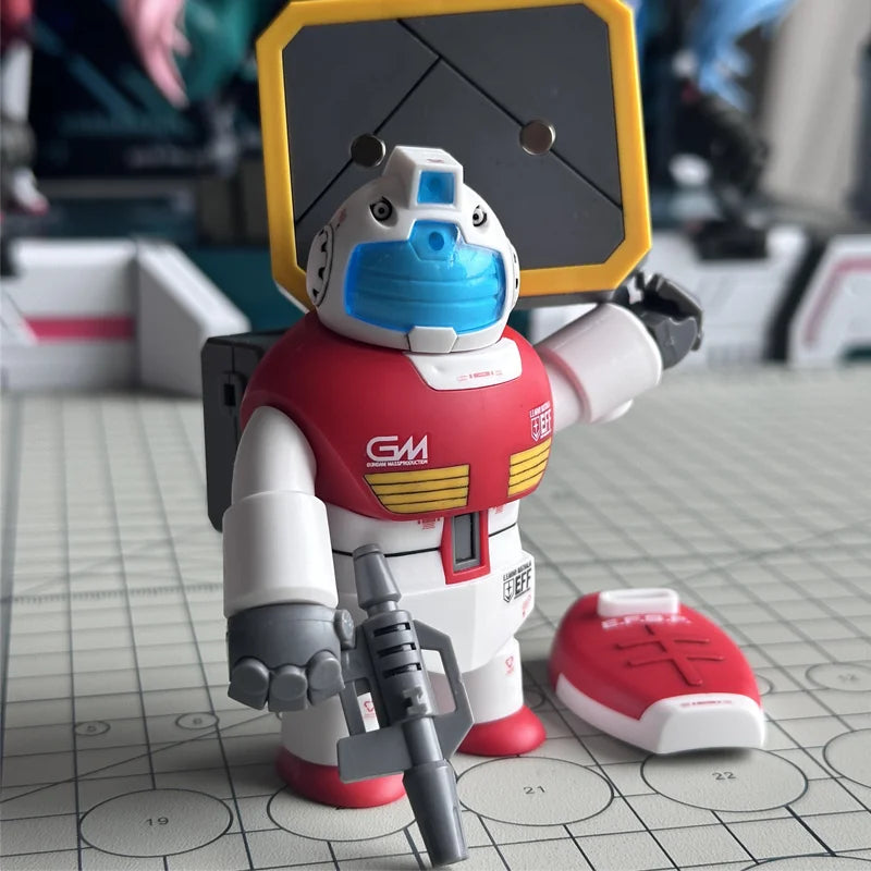 Magnetic Assembly Model Kit - Chubby GM Zaku Action Figure Gift for Kids