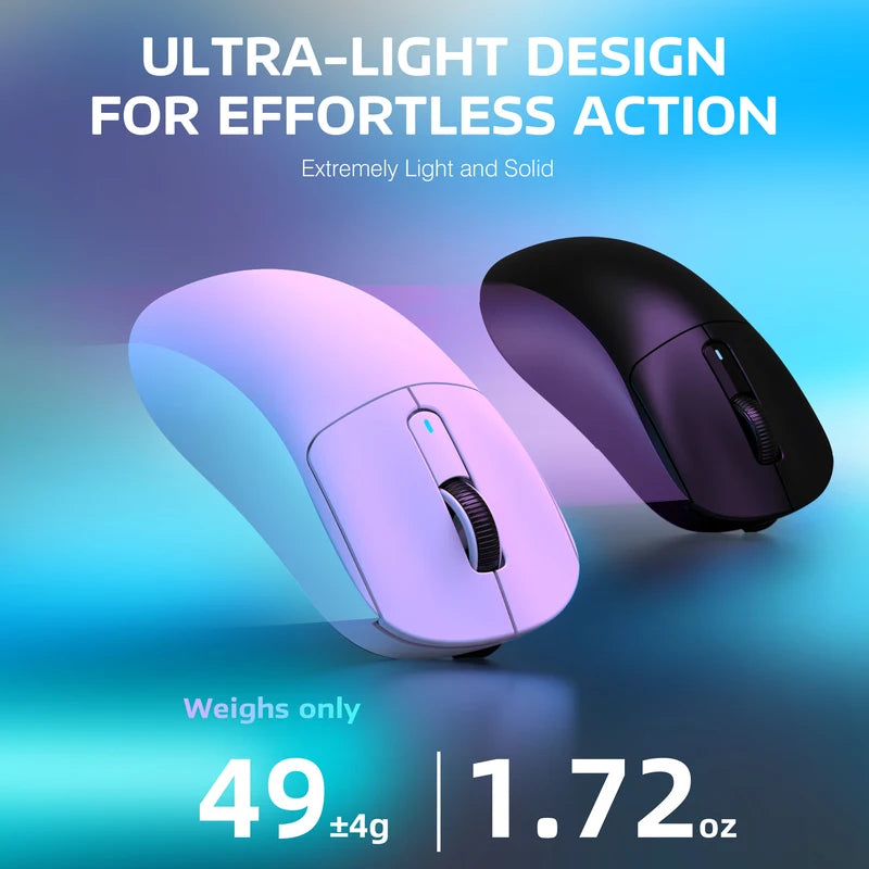 Wireless Gaming Mouse 26K DPI Optical Sensor Ergonomic PC Mouse with Programmable Buttons