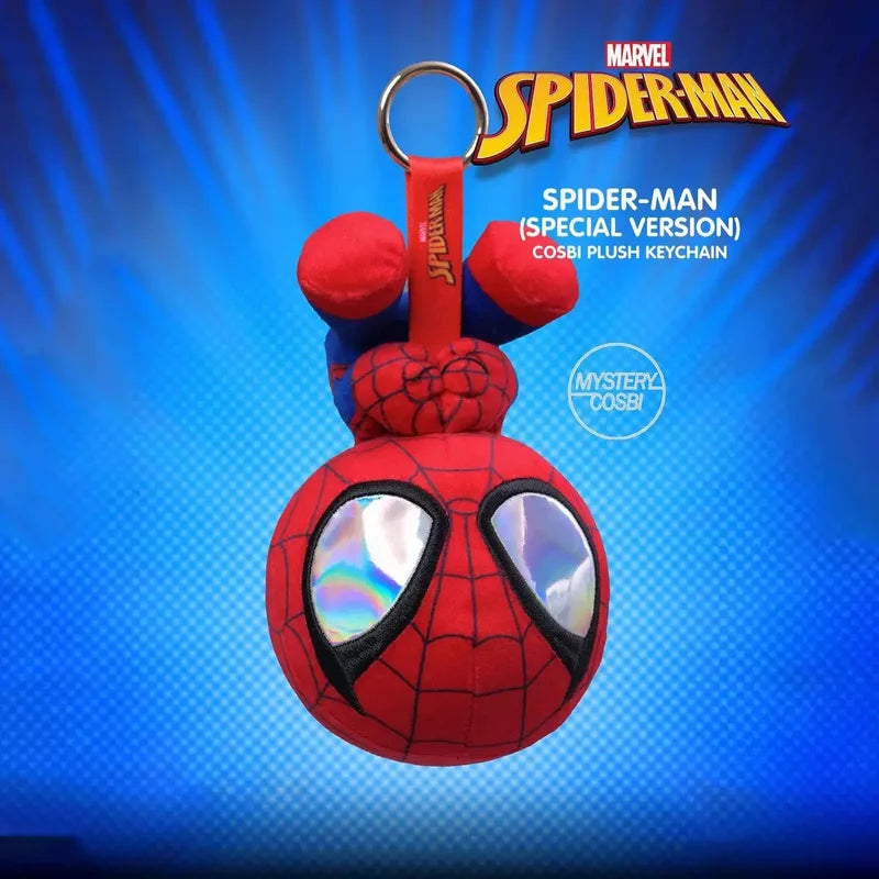 Marvel Spider-Man Plush Blind Box Bag Pendant - Kawaii Surprise Gift Set