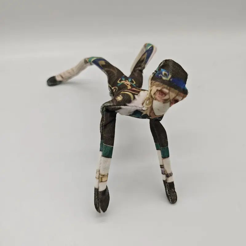 Anime Cosplay Stuffed Doll with Wire Skeleton - Honkai Star Rail Toy, 28cm Tall, Multiple Colors