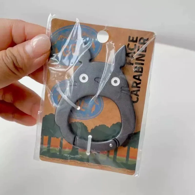 Anime Keychain Set - Totoro Chihiro Bus Mountaineering Buckle Gift